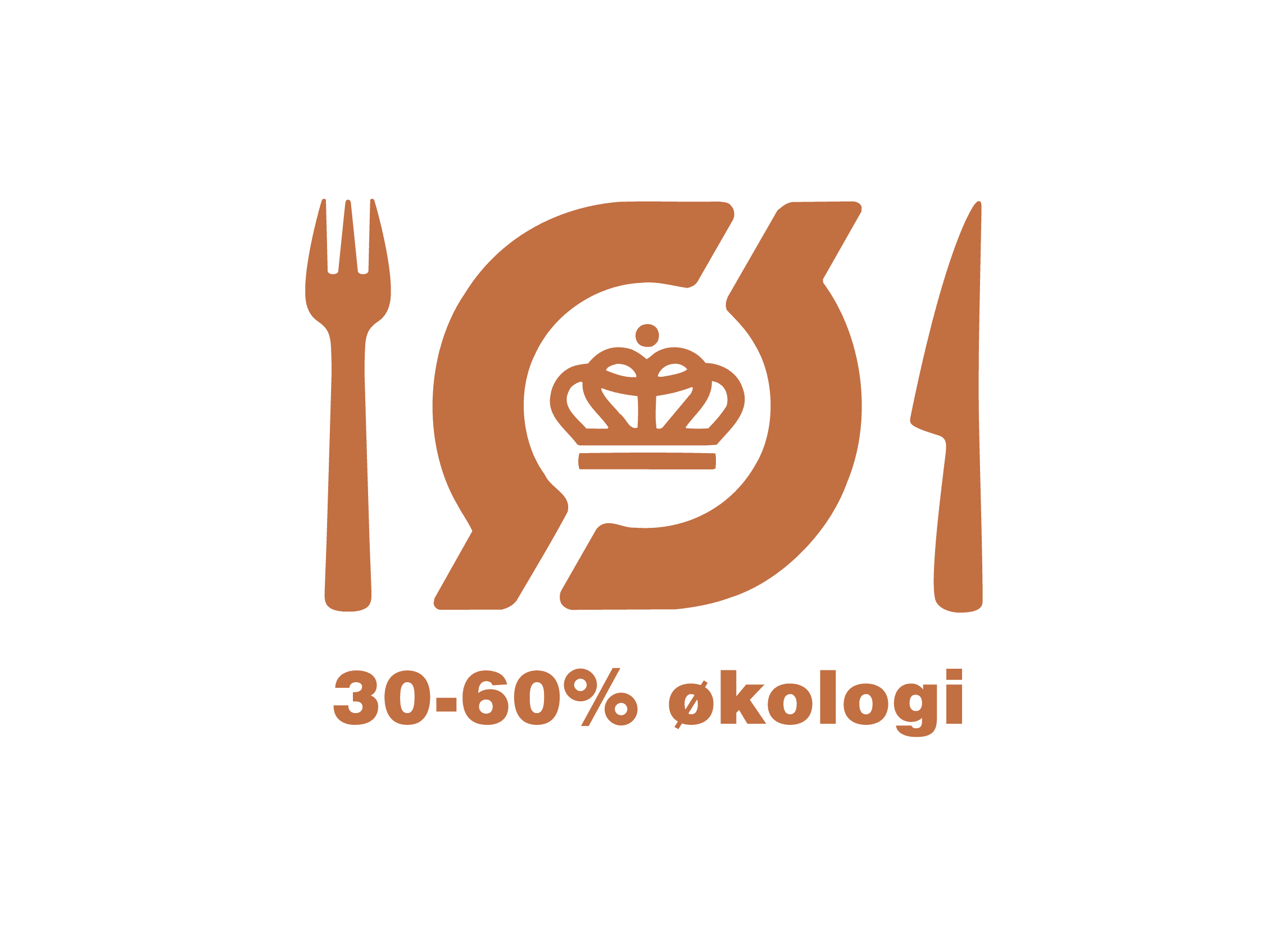 Det Økologiske Spisemærke i bronze