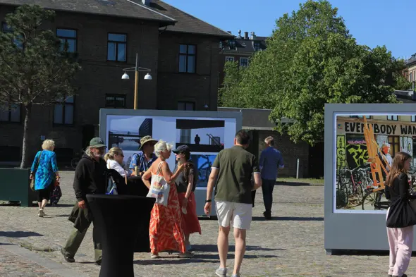 Outdoor exhibition