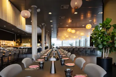 Opdækning i Restaurant Østerbro