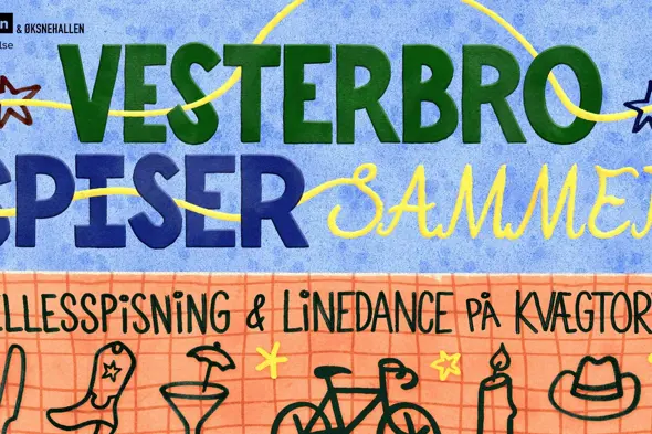 Fællesspisning & Linedance på Kvægtorvet