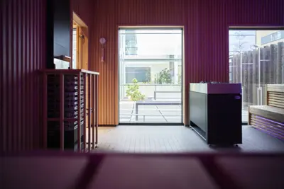 DGI Byens sauna set indefra