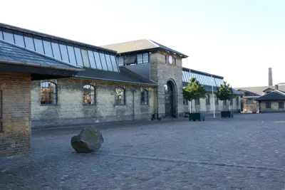 indgangen til Øksnehallen fra Kvægtorvet